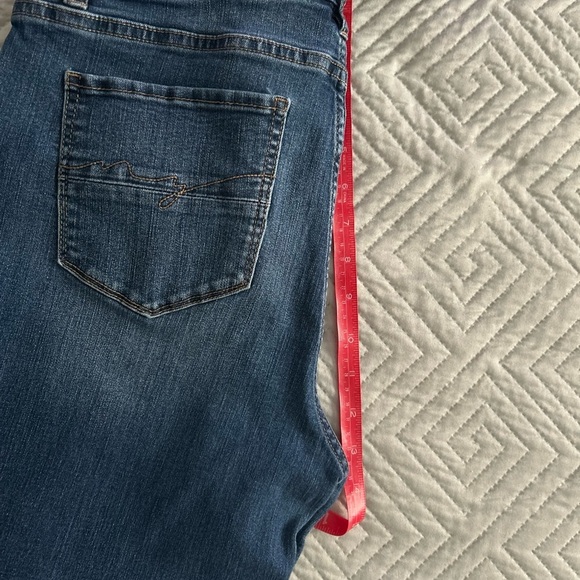 Blue Skinny Jeans with Dark Indigo Wash size 10 - Picture 9 of 11